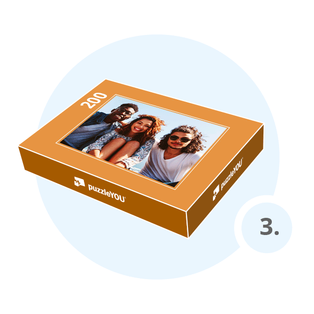 Étape 3 : Choisir une boîte cadeau pour votre puzzle personnalisé