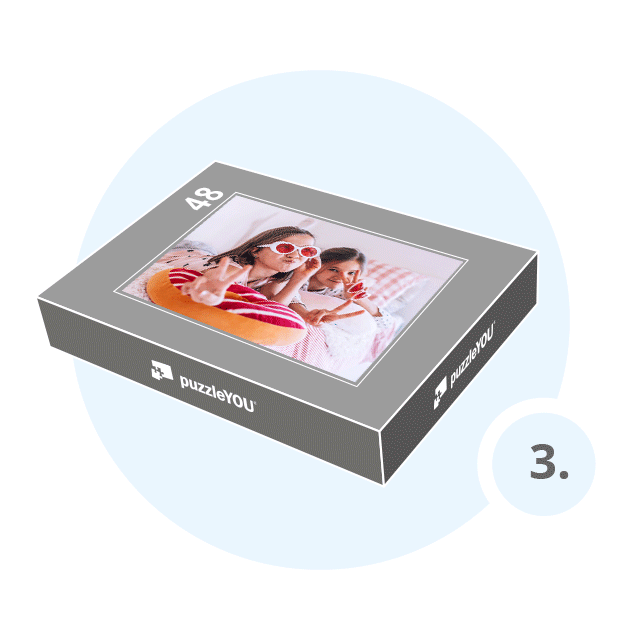 Étape 3 : Choisir une boîte cadeau pour votre puzzle photo