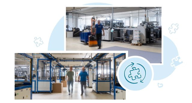 Voor de puzzelproductie op onze moderne productielocatie maken wij gebruik van groene stroom