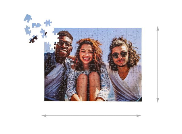 Maat van de puzzel 200 stukjes