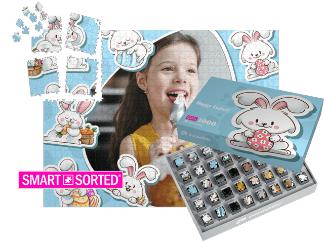 Puzzeldozen "Fluffy Easter"
