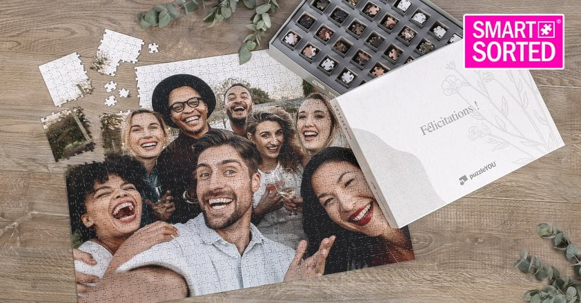 SMART SORTED - Puzzle surprise pour le mariage