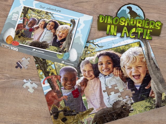 Dinosauriër Puzzels voor kinderen