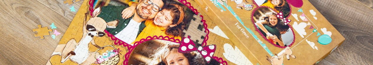 Fotopuzzel collage Verjaardag