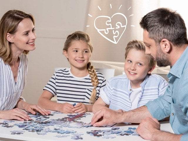Ontwerp een kinderpuzzel met eigen foto’s