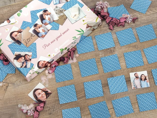 Jeu de mémoire pour les couples