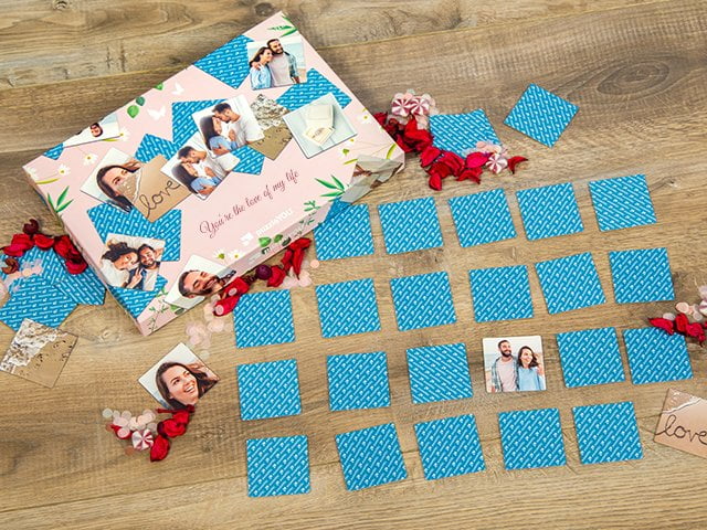 Foto cadeau memo spel