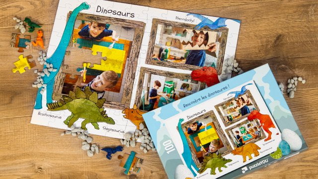 Puzzles pour enfants avec des photos personnelles