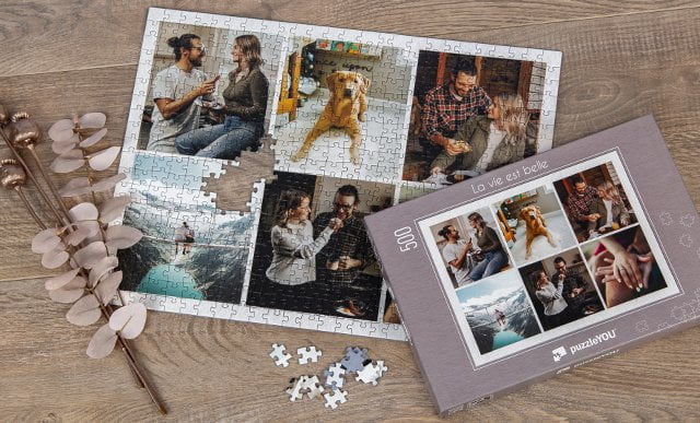 Puzzle Pêle-Mêle – Toutes vos photos préférées sur un puzzle