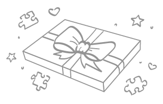 Puzzeldozen zonder voorbeeld erin