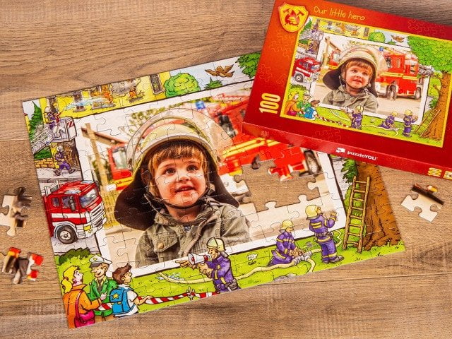 Brandweer kinderpuzzel