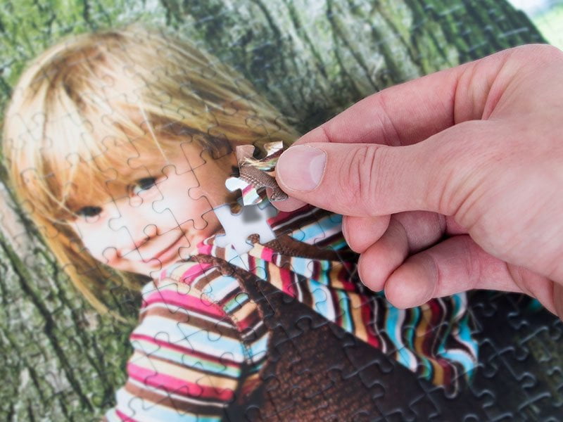 Stanstechniek bij de fotopuzzel