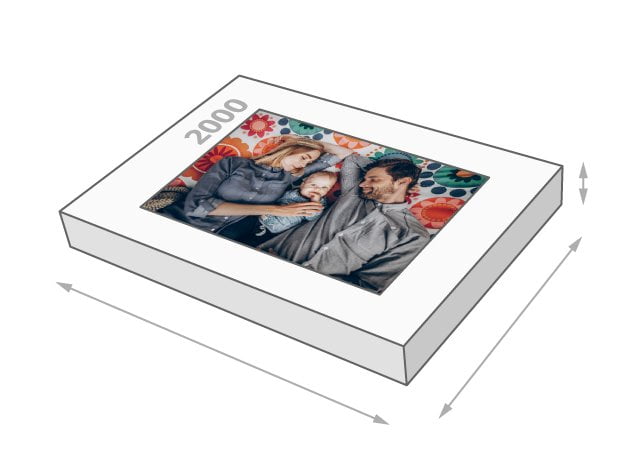 Fotopuzzel met doosformaat van 2000 stukjes