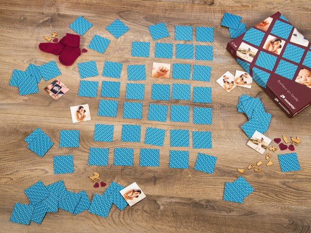 72 cartes jeux de mémoire
